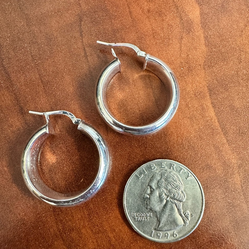 Dyadema Sterling over Bronze Earrings - Picture 3 of 5